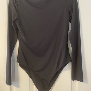 H&M Black Long Sleeve Bodysuit